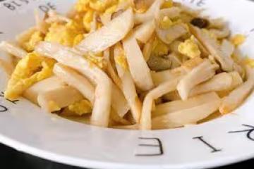 【快手菜】是你愛吃的杏鮑菇炒蛋