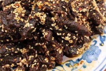 五香芝麻牛肉乾-不夠分系列