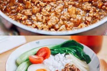 傅培梅的香菇肉燥（含溏心滷蛋+滷肉飯做法）