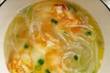 奶白鮮香的蘿蔔絲煎蛋湯