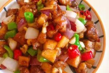 雙椒雞脆骨（掌中寶）