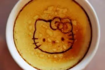 HELLO KITTY限量版雞蛋羹來嘍