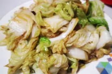 熗炒白菜
