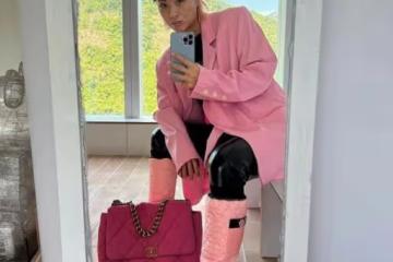 陳奕迅愛女穿萬元靴子亮相,17歲的她長高不少,被網友喊話出道