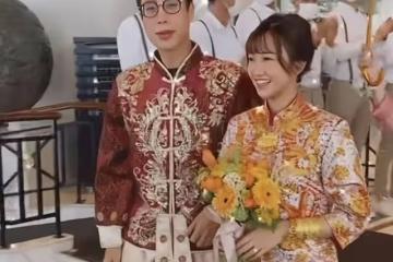 恭喜!26歲TVB人氣港姐大婚,戴近20套富貴金器風光出嫁