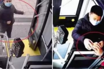 「叔叔請您等一下，我媽媽懷孕了走得慢」小男孩護送「懷孕媽媽」坐公車，過後送司機兩個柳丁感謝，網讚：媽媽教育的真好