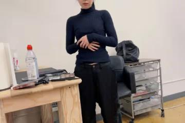 哈文陪女兒試鏡,法圖麥銀幕處女作曝光,短髮出鏡身高超1米7