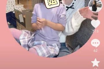 陳赫女兒幫媽媽拆快遞，張子萱打扮精緻，女兒髮型亂衣服髒惹爭議