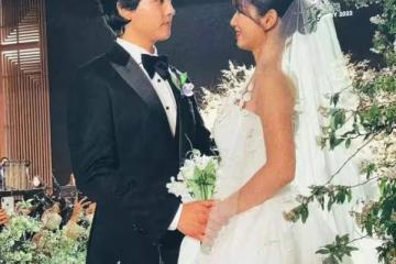 朴信惠大方公開孕照!與崔泰俊搞怪合影,倆人婚禮上互相宣誓淚目