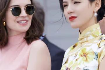 難怪王思聰都曾被她「迷倒」,當她穿旗袍現身國外,全場都被驚艷