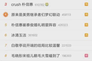女方結婚了，這對cp徹底崩了？