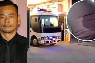 洗米華被判18年面臨86億賠付，洗米嫂面色難看，面對記者一言不發